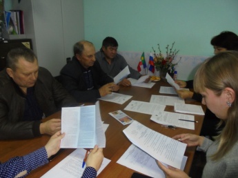 заседание Территориальной избирательной комиссии Таштыпского района