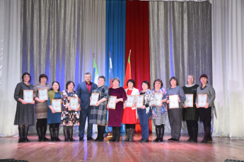 Торжественная церемония награждения  членов участковых избирательных комиссий Таштыпского района.  