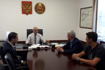  Рабочая встреча в Министерстве транспорта и дорожного хозяйства Республики Хакасия