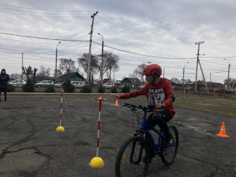 Региональный этап всероссийского конкурса юных велосипедистов «Безопасное колесо» прошел в Хакасии в минувший четверг
